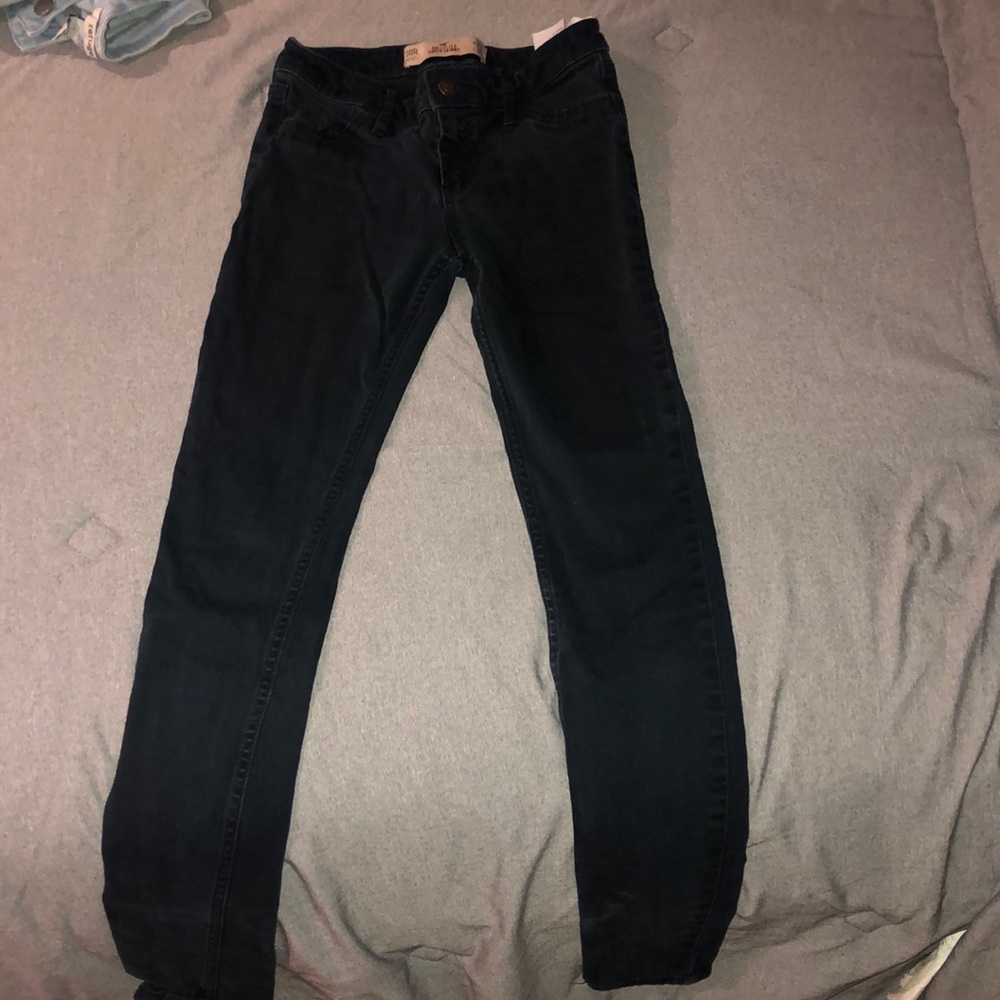 Hollister Super Skinny Navy Blue Pants